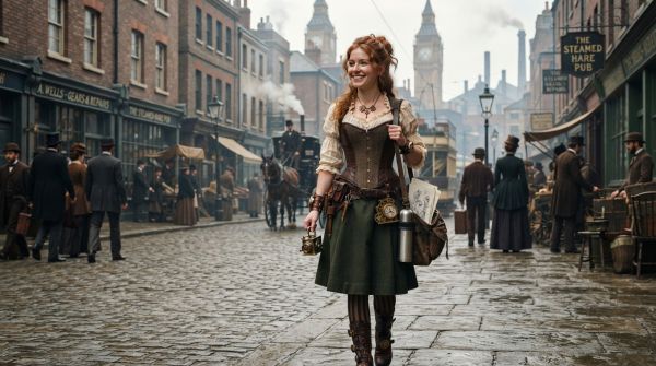 Top idées pour adopter le style steampunk féminin avec flair